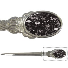 Dark Floral Artwork Letter Opener by dflcprintsclothing