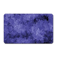 Lilac Abstract Magnet (rectangular) by Dazzleway