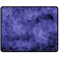Lilac Abstract Fleece Blanket (medium)  by Dazzleway