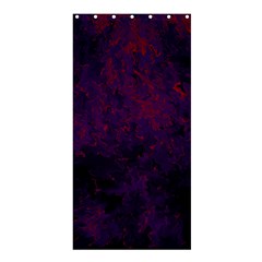 Red And Purple Abstract Shower Curtain 36  X 72  (stall)  by Dazzleway