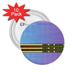 Glitched Vaporwave Hack The Planet 2.25  Buttons (10 pack)  Front