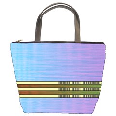 Glitched Vaporwave Hack The Planet Bucket Bag by WetdryvacsLair