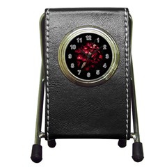 Love Deception Concept Artwork Pen Holder Desk Clock by dflcprintsclothing