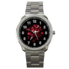 Love Deception Concept Artwork Sport Metal Watch by dflcprintsclothing