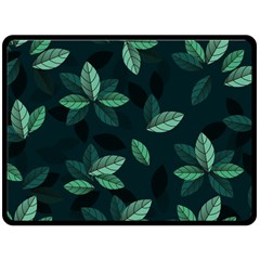 Foliage Double Sided Fleece Blanket (Large) 