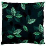 Foliage Large Flano Cushion Case (One Side) Front