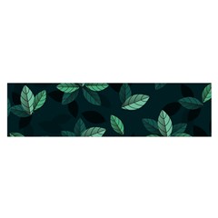 Foliage Satin Scarf (Oblong)