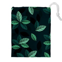 Foliage Drawstring Pouch (5xl) by HermanTelo