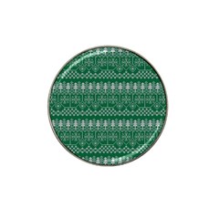 Christmas Knit Digital Hat Clip Ball Marker