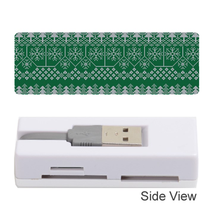 Christmas Knit Digital Memory Card Reader (Stick)