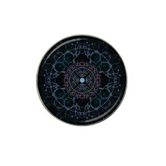 Mandala - 0007 - Complications Hat Clip Ball Marker by WetdryvacsLair