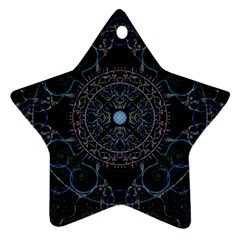 Mandala - 0007 - Complications Star Ornament (two Sides)