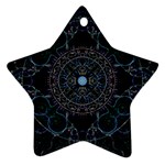 Mandala - 0007 - Complications Star Ornament (Two Sides) Back