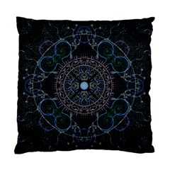 Mandala - 0007 - Complications Standard Cushion Case (two Sides) by WetdryvacsLair