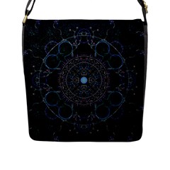 Mandala - 0007 - Complications Flap Closure Messenger Bag (l)