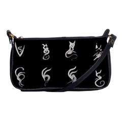 Katzen Cats Shoulder Clutch Bag by WetdryvacsLair