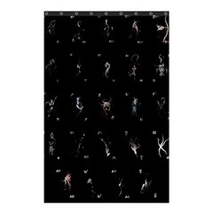 Brush And Ink Card Sequence Collected Shower Curtain 48  X 72  (small)  by WetdryvacsLair