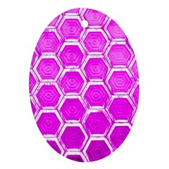 Hexagon Windows Ornament (oval) by essentialimage