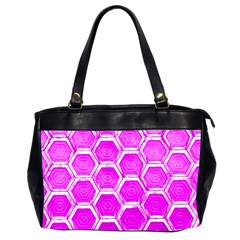 Hexagon Windows Oversize Office Handbag (2 Sides) by essentialimage