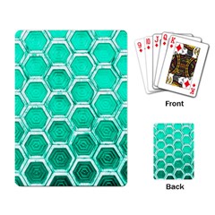 Hexagon Windows Playing Cards Single Design (rectangle) by essentialimage