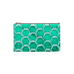 Hexagon Windows Cosmetic Bag (small) by essentialimage