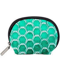 Hexagon Windows Accessory Pouch (small) by essentialimage