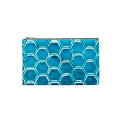 Hexagon Windows Cosmetic Bag (small) by essentialimage