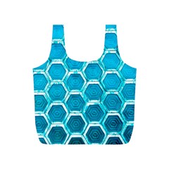 Hexagon Windows Full Print Recycle Bag (s) by essentialimage