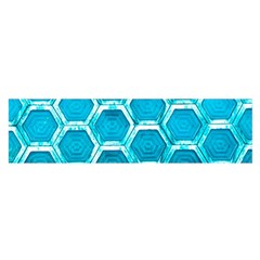 Hexagon Windows Satin Scarf (oblong) by essentialimage