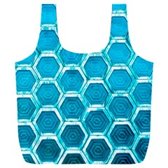 Hexagon Windows Full Print Recycle Bag (xxxl) by essentialimage