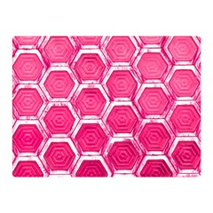 Hexagon Windows Double Sided Flano Blanket (mini)  by essentialimage