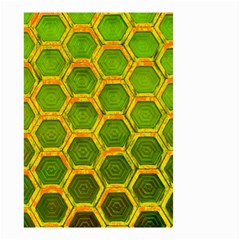 Hexagon Windows Small Garden Flag (two Sides) by essentialimage