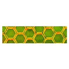 Hexagon Windows Satin Scarf (oblong) by essentialimage