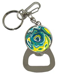 Vector Vivid Marble Pattern 14 Bottle Opener Key Chain by goljakoff