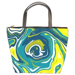 Vector Vivid Marble Pattern 14 Bucket Bag