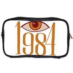 Orwell Toiletries Bag (two Sides) by Valentinaart