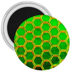 Hexagon Windows 3  Magnets by essentialimage