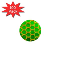 Hexagon Windows 1  Mini Magnets (100 Pack)  by essentialimage