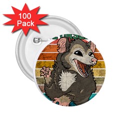 Possum - Be Urself 2 25  Buttons (100 Pack)  by Valentinaart