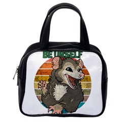 Possum - Be Urself Classic Handbag (one Side) by Valentinaart