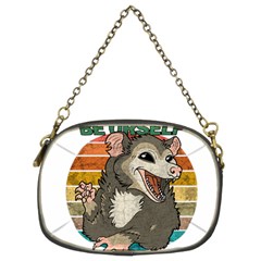Possum - Be Urself Chain Purse (two Sides) by Valentinaart