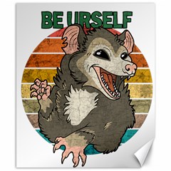 Possum - Be Urself Canvas 8  X 10  by Valentinaart