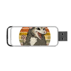 Possum - Be Urself Portable Usb Flash (two Sides) by Valentinaart