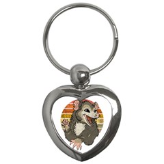 Possum  Key Chain (Heart)