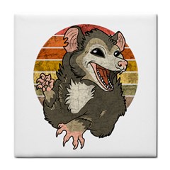 Possum  Face Towel by Valentinaart