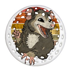 Possum  Ornament (Round Filigree)