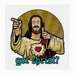 Buddy Christ Medium Glasses Cloth (2 Sides) by Valentinaart