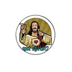 Buddy Christ Hat Clip Ball Marker (10 pack) Front