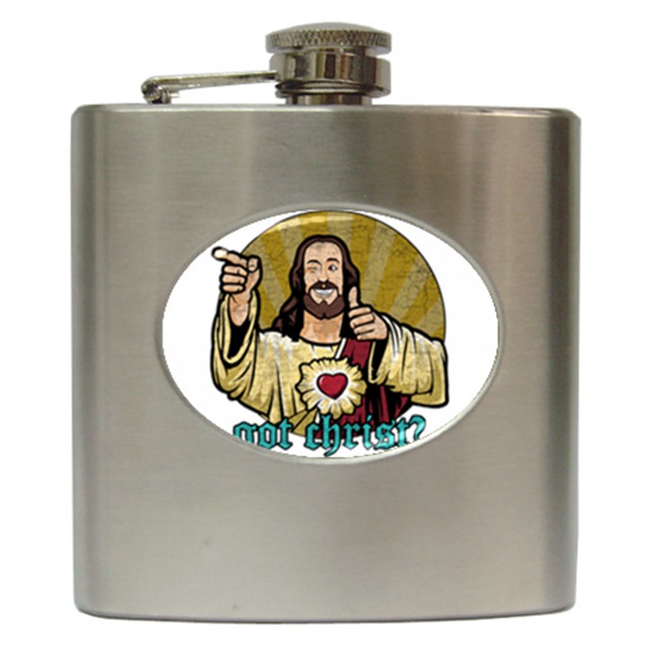 Buddy Christ Hip Flask (6 oz)