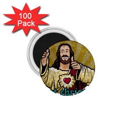 Buddy Christ 1 75  Magnets (100 Pack) 